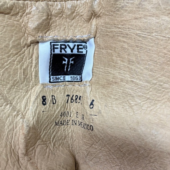 Frye Red Leather Heeled Boots - Picture 2 of 3